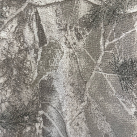 Mens Abercrombie & Fitch Soft Essentials Grey White Camo Hoodie Size L - Picture 10 of 13